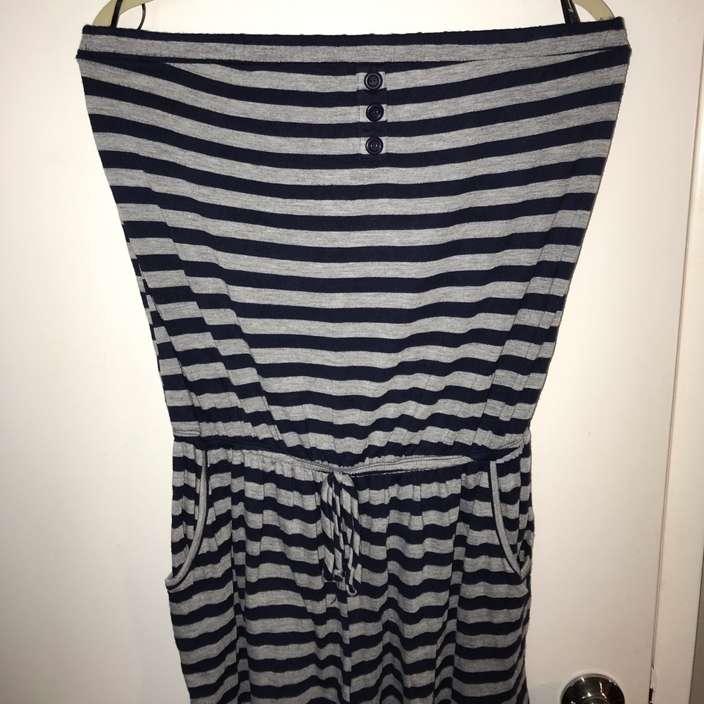 Forever21 striped romper
